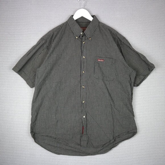 Vintage Marlboro Classics Checkered Button Up XXL - Picture 1 of 5
